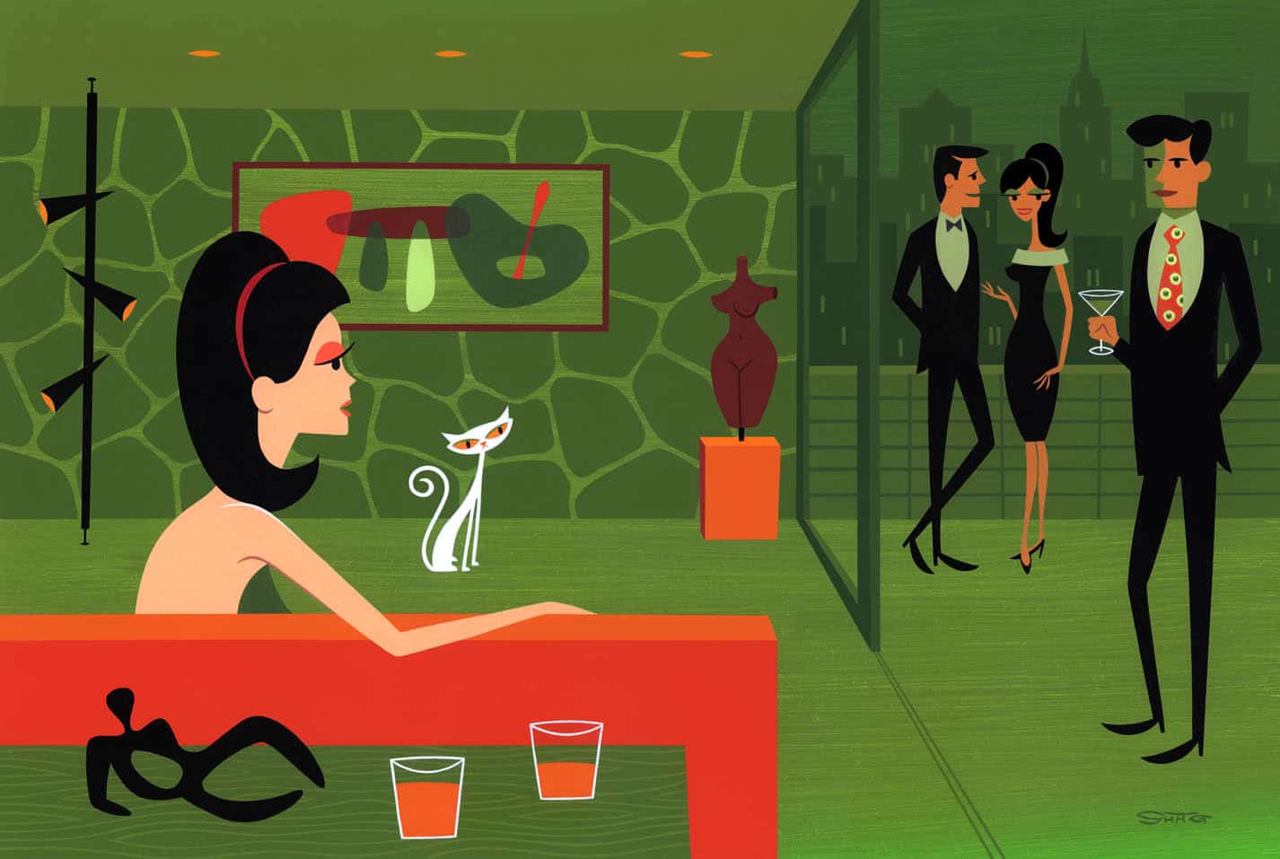 Shagadelic! The Midcentury Fantasies Of Josh Agle