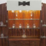 The Three-Button, Bow-Tied Armoire Bar
